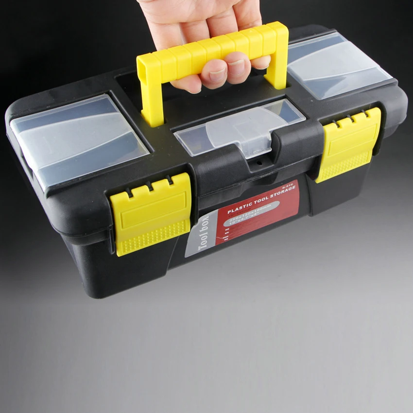 Многофункциональный ящик для инструментов для домашнего обслуживания автомобиля ручной художественный ящик для хранения инструментов Ремонтный ящик для инструментов чехол