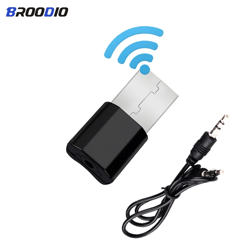 

Mini Bluetooth Transmitter Receiver Portable Wireless USB Bluetooth Adapter 3.5mm AUX Stereo Audio Receiver For Car Music For TV