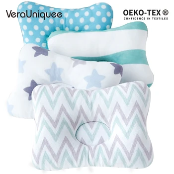 

VeraUniquee Baby Head Protection Cushion Pillow Newborn Baby Kids Pillows Printing Cotton Kids Sleep Pillow Sleep Positioner Dro