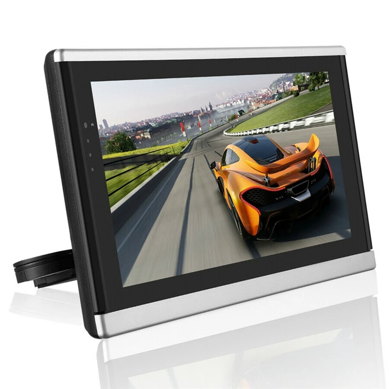 10,1 дюймов Hd Android 7,1 подголовник автомобиля четырехъядерный Wifi Fm Монитор динамик Dvd плеер