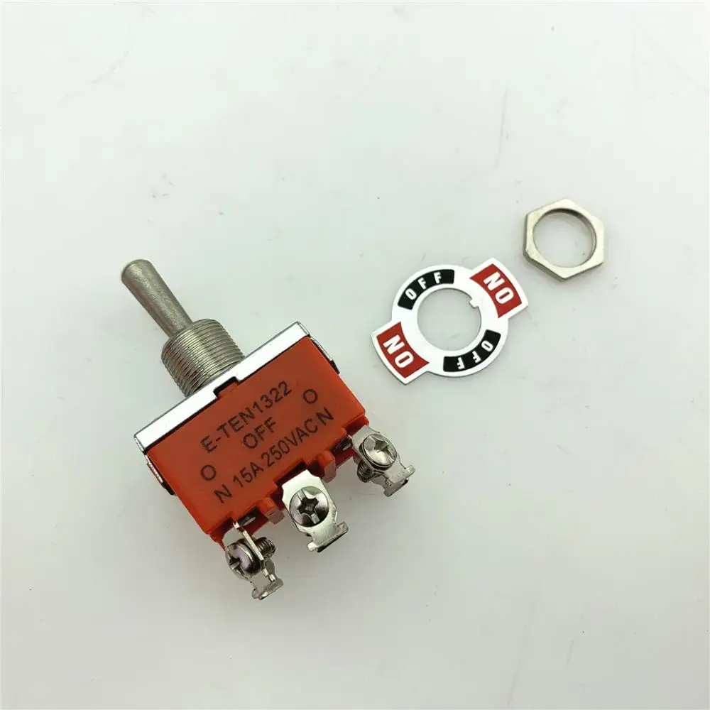 

5pcs Arm Rocker Switch Button Switch Shaking Head Power Switch 2 3 4 Feet 2 3rd Gear