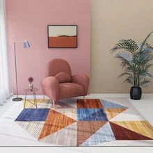 Скандинавский модный ковер для гостиной, имитирующий кашемировое одеяло, большой ковер для спальни, для кабинета, домашнего декора, коврик для пола, коврик для кофейного столика