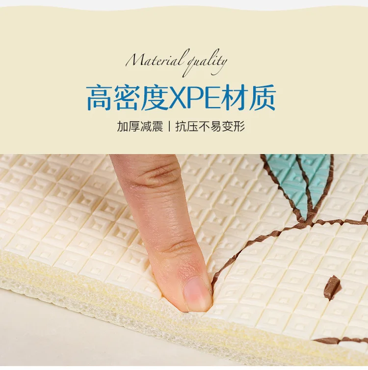 1296 Children Game Crawl Pad XPe Infant Baby Climbing Pad 1.8X1.2 2 Centimeter Thick Reel