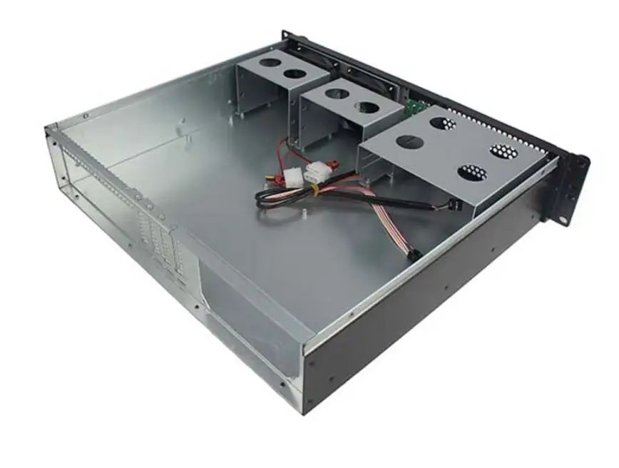 2U ipc Шасси 2U rackmount корпус глубина 390 мм ультра-короткий для Micro ATX/ATX 17*17 см материнская плата сервер межсетевой экран для компьютера