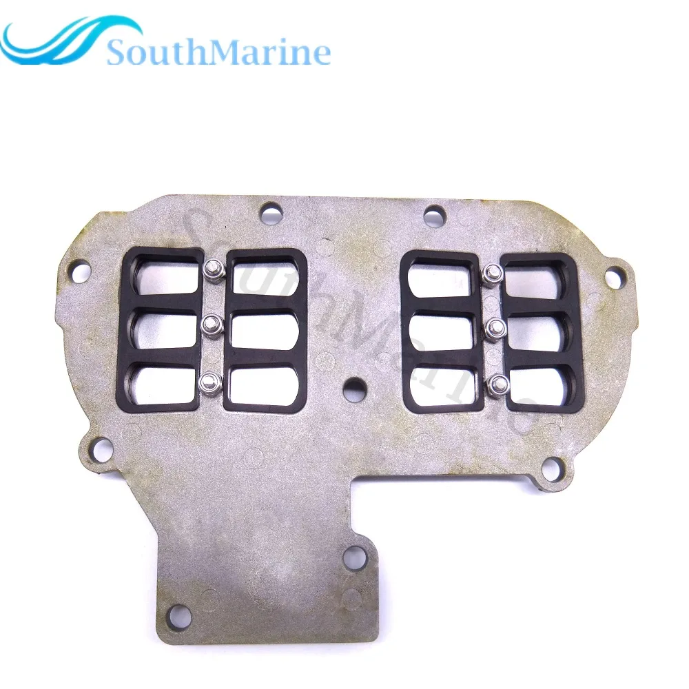 Тростниковый клапан в сборе 689-13610-01-00 61N-13610-00-00 для Yamaha C25 C30 CV25 CV30 25HP 30HP подвесных лодочных моторов двигателя