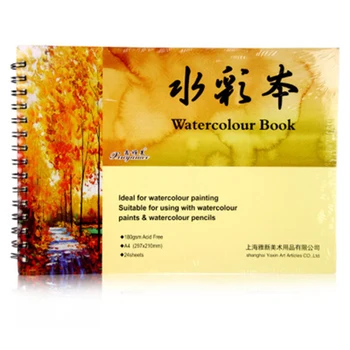 

A4 Watercolour Book Paper Journal Art Artist Sketchbook Pad For Drawing Crafts