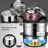 Electric Steamer 8L Two Layers High Capacity Stainless Steel Steaming And Cooking Dual-Purpose Pot With Reservation Insulation 6