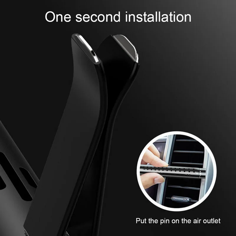 TOSPRA Car Air Vent Freshener Clip Auto Outlet Perfume Vent Air Purifier In The Car Air Conditioning Clip Magnet Solid Perfume