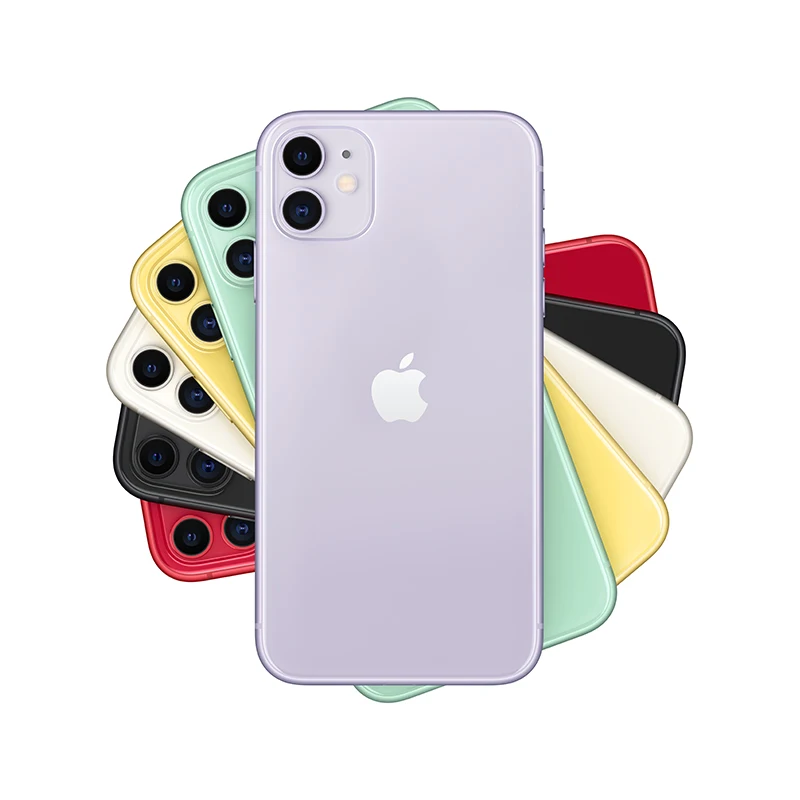 Смартфон Apple iPhone 11 64ГБ айфон 11 камерофон iOS 13 nano SIM+eSIM 3G, 4G LTE, LTE-A, Wi-Fi, Bluetoot [официальная гарантия]