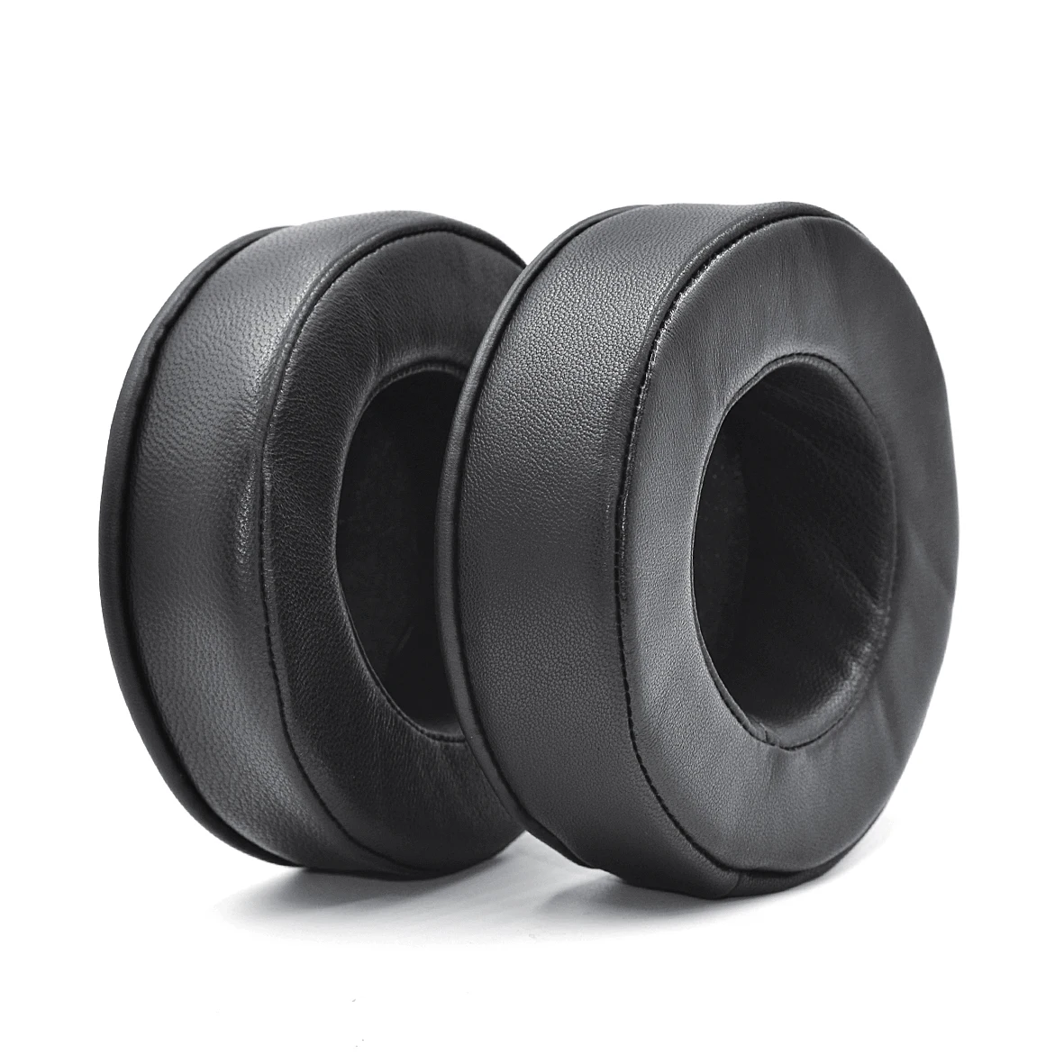 Полный размер овчины кожаные амбушюры Подушка для akg sony philips ath-наушники