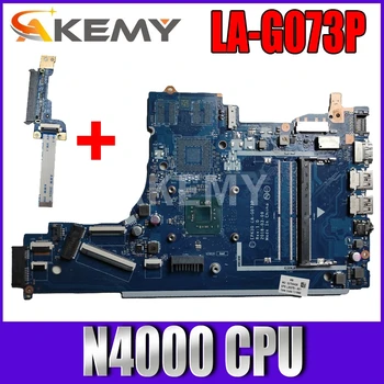 

AKemy For HP 15-DA Laptop Motherboard With N4000 CPU L20372-601 L20372-001 EPK50 LA-G073P DDR4 100% Tested