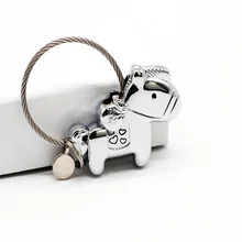 Металлические брелоки мой маленький узор креативные милые брелоки для пар маленький подарок Магнитный брелок