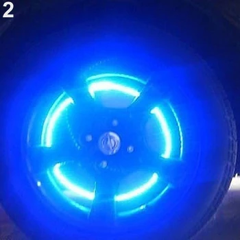 

Multicolor Wheel Car Lights Tire Valve Tyres Intelligent Cool Zinc Alloy Lamp Automotive Trim LED Wheel Lights