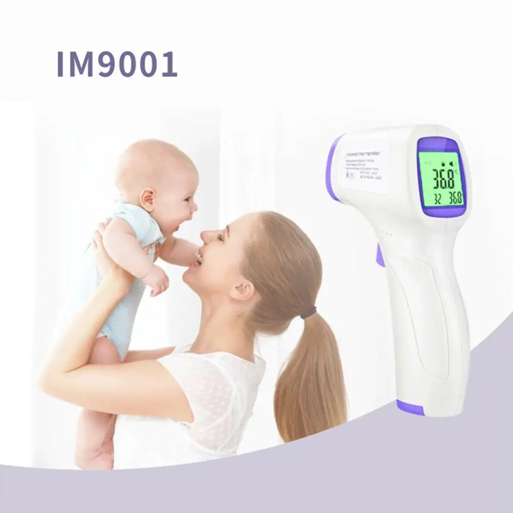 

Non-contact IR Infrared Thermometer Handheld Digital LCD Pyrometer Surface Temperature Meter Imager C F Backlight
