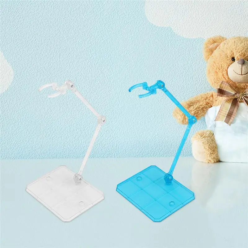 5pcs Model Figure Support Action Figure Base Suitable Display Stand Bracket For 1/144 Model Figure