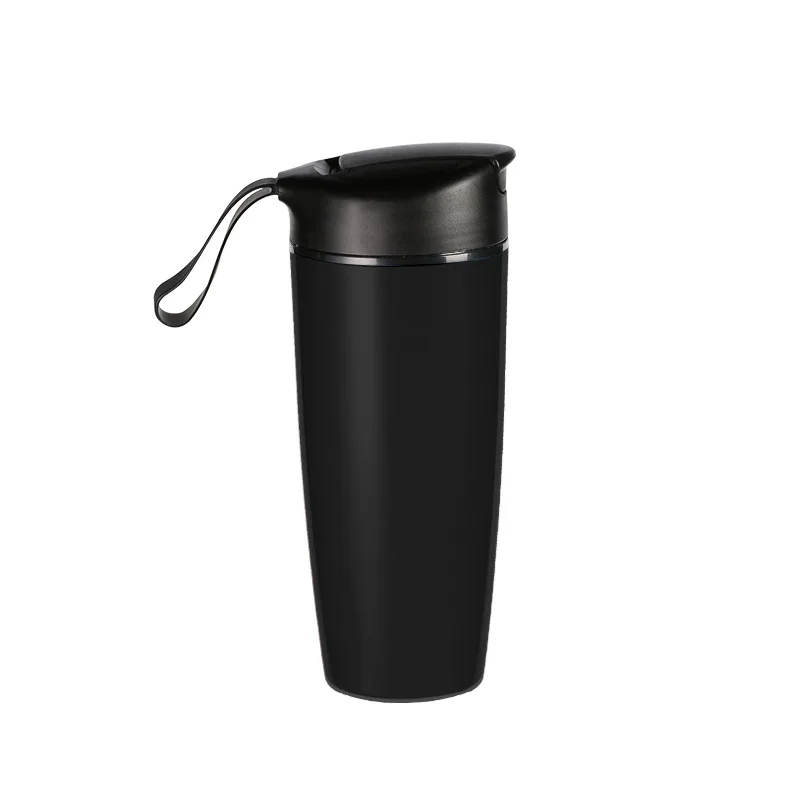 JOUDOO Ceramic Water Thermoses Bottle Solid Leakproof Tea Mug Bottle Double Layer Design Car Insulated Coffee Water Vacuum Flask