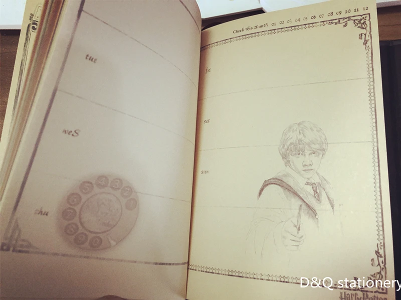 2020 Magic Planner Notebook Book Diary con 2020-2021 Cuadernos de calendario regalo de estudiante de Compras gratis cuadernos planificadores chinos