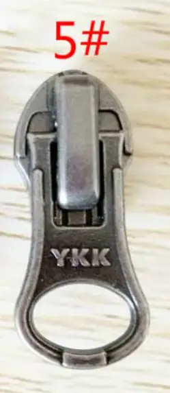as photo 10pcs 10 шт./партия YKK металлический слайдер для нейлона/катушки водонепроницаемый молния Замена Ремонт FIX Швейные аксессуары - Цвет: as photo 10pcs