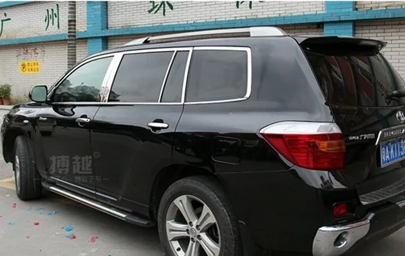 Высококачественная нержавеющая сталь для 2012- Kia K3(8 шт.) полоски для отделки окон автомобиля аксессуары для украшения автомобиля Стайлинг Быстрая