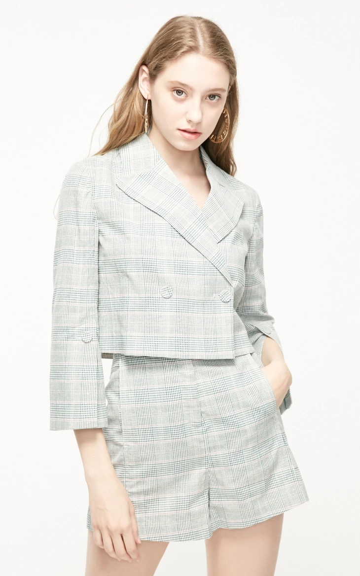 Vero Moda женские OL Стиль Хаундстут узорные Шорты | 319215505