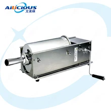 TV3L ручная колбаса шприц ветчинная колбаса машина для наполнения тары из нержавеющей стали 3L 5L 7L