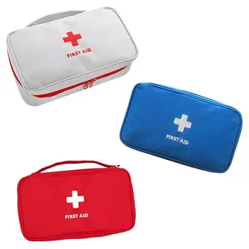 

600D Oxford Cloth Portable Medical Storage Bag First Aid Kit Wear-resistant Outdoor Medical Bag Household Storage Supplies