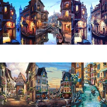 

FSBCGT Venice City DIY Painting By Numbers Adults For Drawing On Canvas HandPainted Coloring By Numbers Home Wall Art Decor