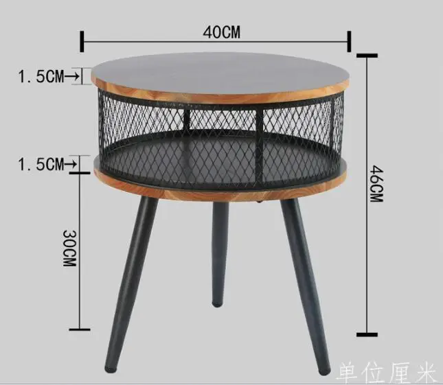 46(H)* 40(D) см гостиная журнальный столик диван боковой чайный столик спальня угловой стол круглый стол с ящиками для хранения вещей