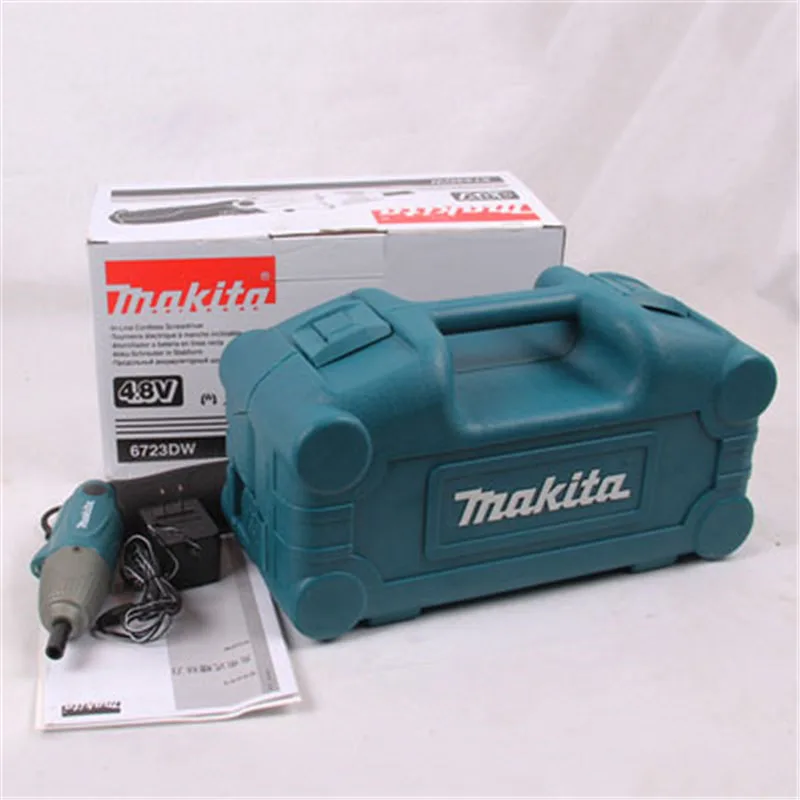 Японская перезаряжаемая отвертка Makita 6723DW стандартная электрическая для