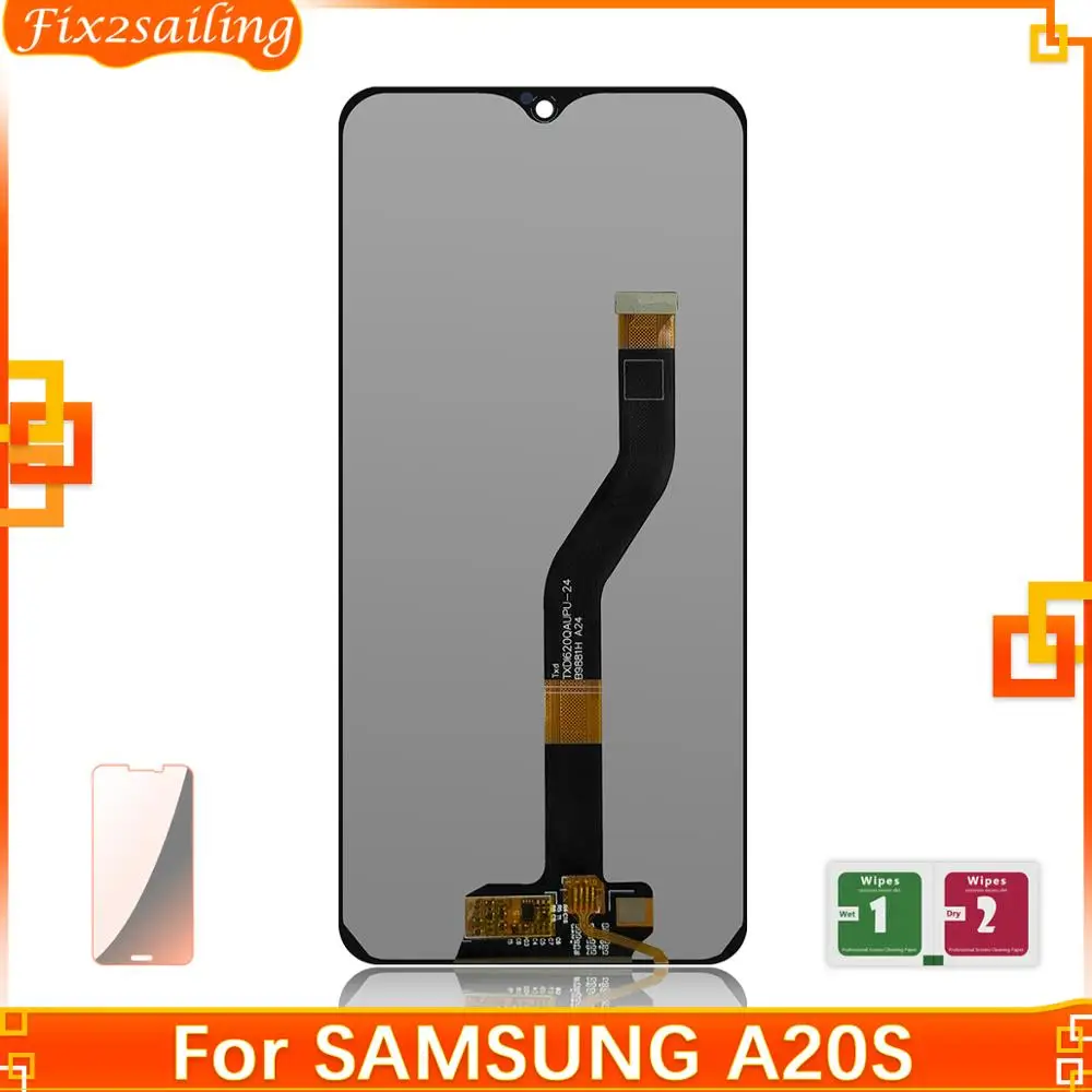ЖК-дисплей с дигитайзером сенсорного экрана для Samsung A20s A207 сменный сенсорный
