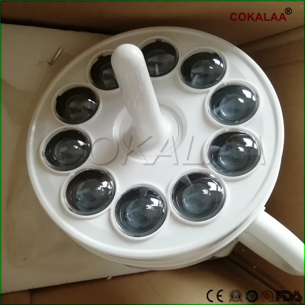 Высокое качество Стоматологическая Светодиодная потолочная лампа светящийся поплавок светодиодный хирургический светильник 10 светодиодный свет Медицинская лампа с холодным светом утверждение fda