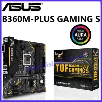 

Motherboards Asus B360M-PLUS GAMING S Mainboard LGA 1151 8th Core i7 i5 i3 Pentium/Celeron DDR4 64GB PCI-E 3.0 M.2 Micro ATX New