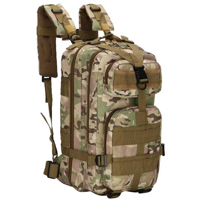 Большой емкости 600D нейлоновый военный рюкзак тактический Водонепроницаемый походный рюкзак износостойкий Спорт на открытом воздухе - Цвет: CP