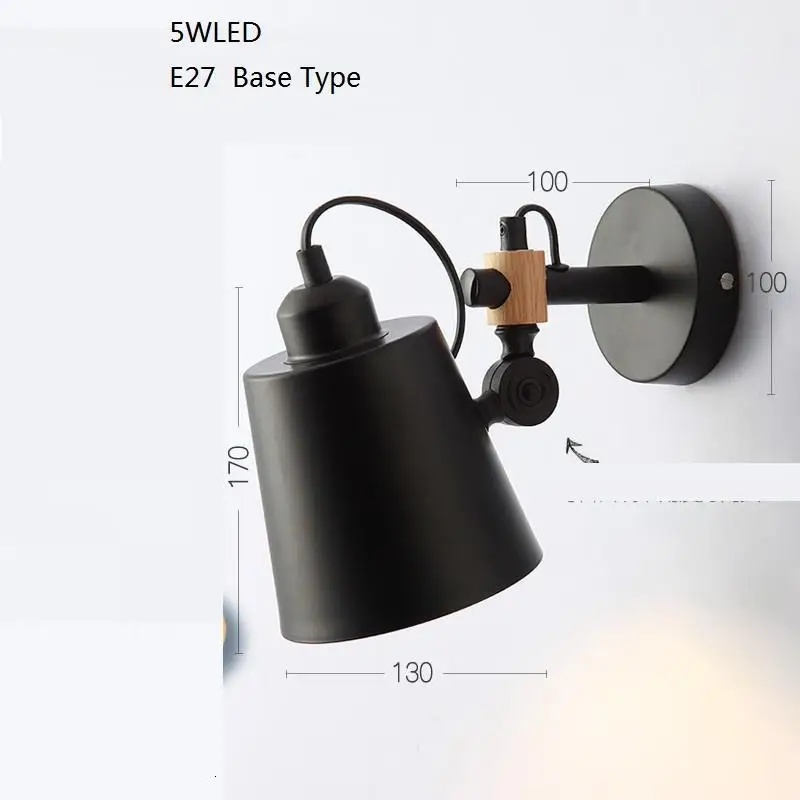 Настенный светильник для дома Arandela Coiffeuse Avec Miroir Lampen, современный настенный светильник