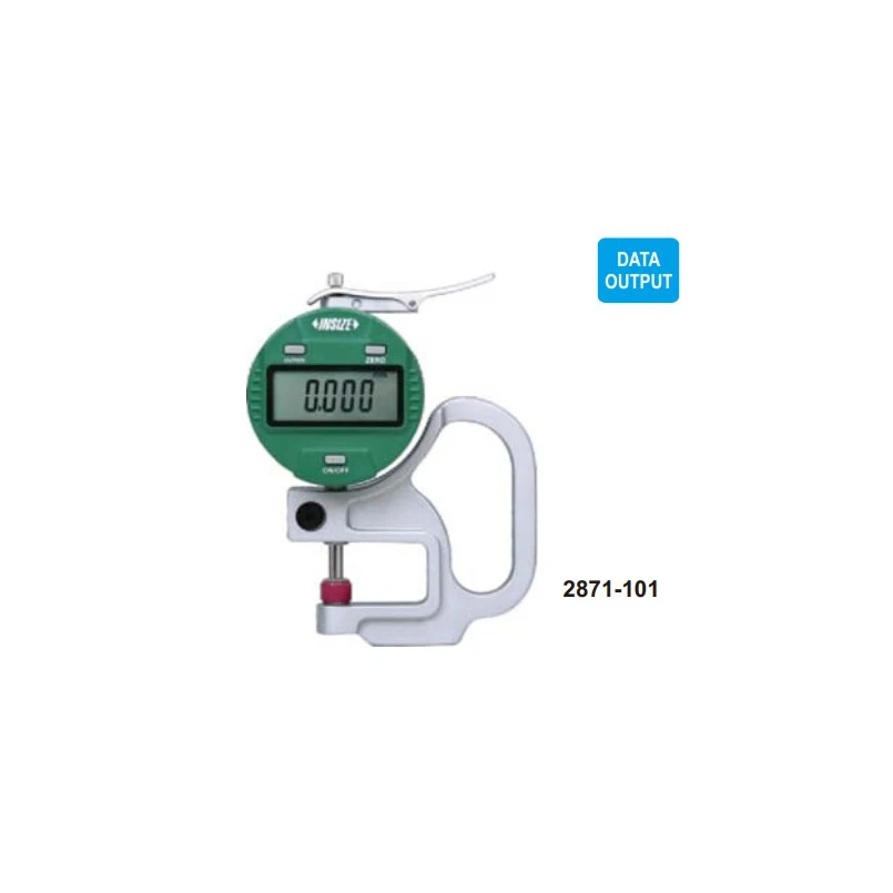 

2871-101 Insize Range 10mm digital thickness gauge Resolution 0.001mm CNC measuring tools