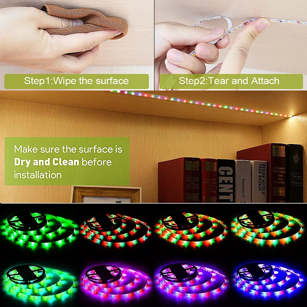 12 В RGB светодиодный светильник 5 м приложение Bluetooth управление Открытый водонепроницаемый гибкий неоновый Tira светодиодный светильник для гостиной украшение лампы