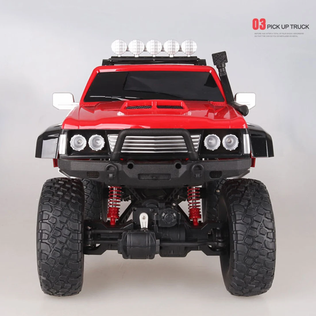 51 см 1:8 4WD 2,4G пикапа высокая скорость Bigfoot грузовик RC альпинистская модель автомобиля образовательная игрушка подарок для ребенка взрослый-синий красный XL