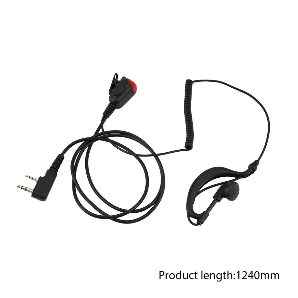 2 провод со штырями для наушников С микрофоном Ptt гарнитура Kenwood иди и болтай Walkie