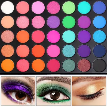 

2019 Beauty 35 Colors Matte&Shimmer Makeup Set Eyeshadow Palette Highlighter Powder Make up Pigment Eye Shadow Palette