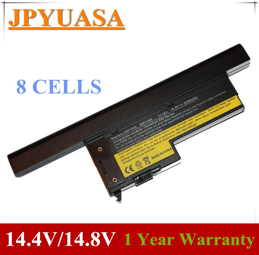 Células de Bateria para Lenovo X60 X60s X61 X61s 40y7005 40y7903 42t4505 92p1166 92p1168 92p1170 Fru 92p1163 92p1165 92p1167 7xinbox