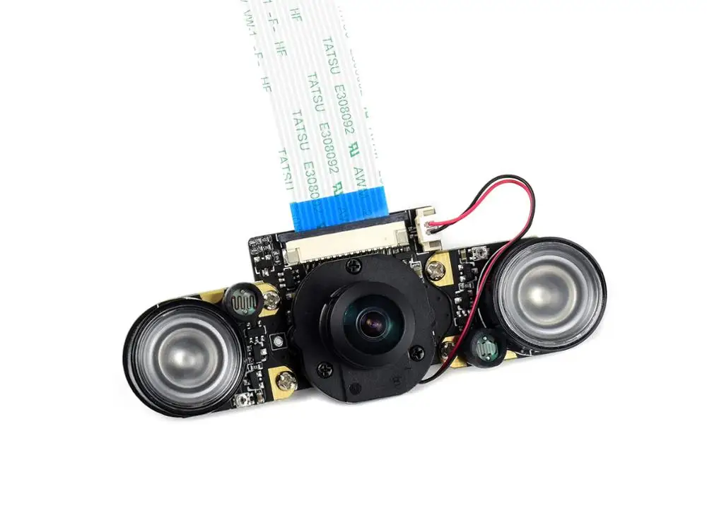 Waveshare IMX219-160 8MP IR-CUT Camera, 162&deg; FOV, IR-CUT Infrared, Applicable For Jetson Nano / Compute Module
