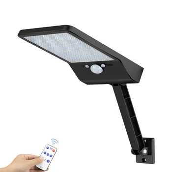 

LED Solar-path-wall-Lights Garden-street-lamp Outdoor Motion Sensor Security IP65 Waterproof Motion Sensor remote control#