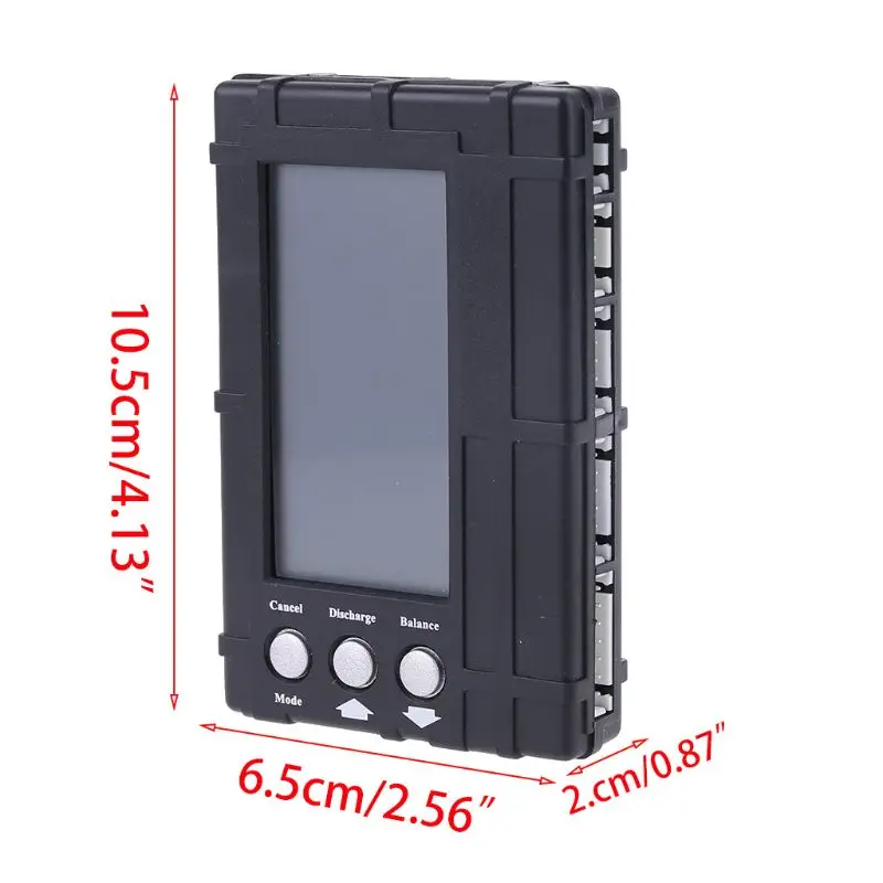 3 в 1 RC 2 s-6s lcd Li-Po батарея балансировочный измеритель напряжения тестер и разрядка