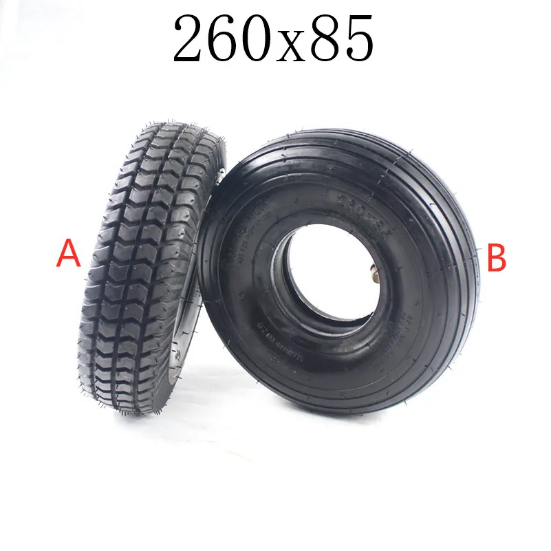 Free Shipping Good Quality Multi-style 260x85 Inner and Outer Tyre Fit ATV and Go Kart Tire and Tube Motor Tire