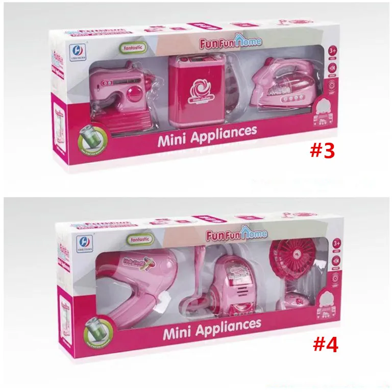 3 шт./компл. Кухня посуда Playset моделирование электрическая кухонная Игрушка развивающая игрушка