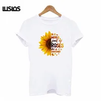 LUSLOS размера плюс футболка Hakuna Matata Король Лев футболка Женские футболки Повседневная белая черная уличная одежда Топ тройники футболка женска