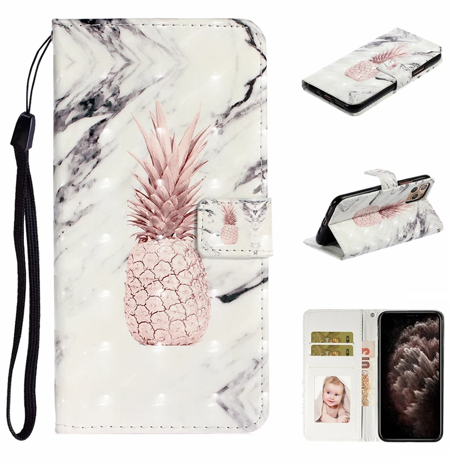 Крутой чехол с черепом для samsung A80 Крышка для samsung Galaxy Note 10 Pro M10 A10s A20s A30S A10 A20 A30 A40 A50 A50S для телефона с бумажником и S10