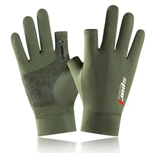 Guantes de pesca antideslizantes, protección de manos, antideslizantes