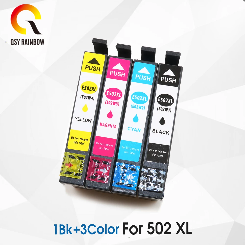 T502 T502XL совместимый чернильный картридж для принтера Epson Expression Wrokforce wf-2865 wf-2860 WF2865 WF2860 струйных принтеров