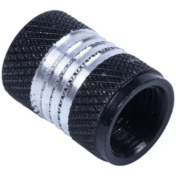 

4Pcs Aluminum Alloy Car Motorcycle Wheel Tire Valve Stem Cap Dust Cover Black